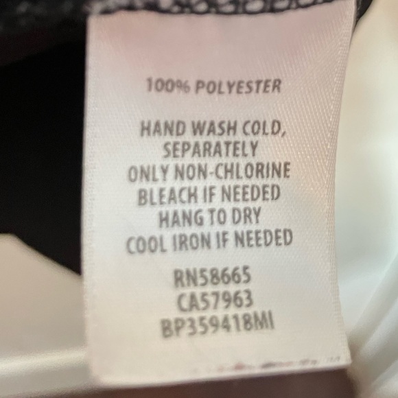 Nordstrom bp - Black Blouse with Flutter Sleeves and Cold Shoulder. Size S. - Picture 3 of 3